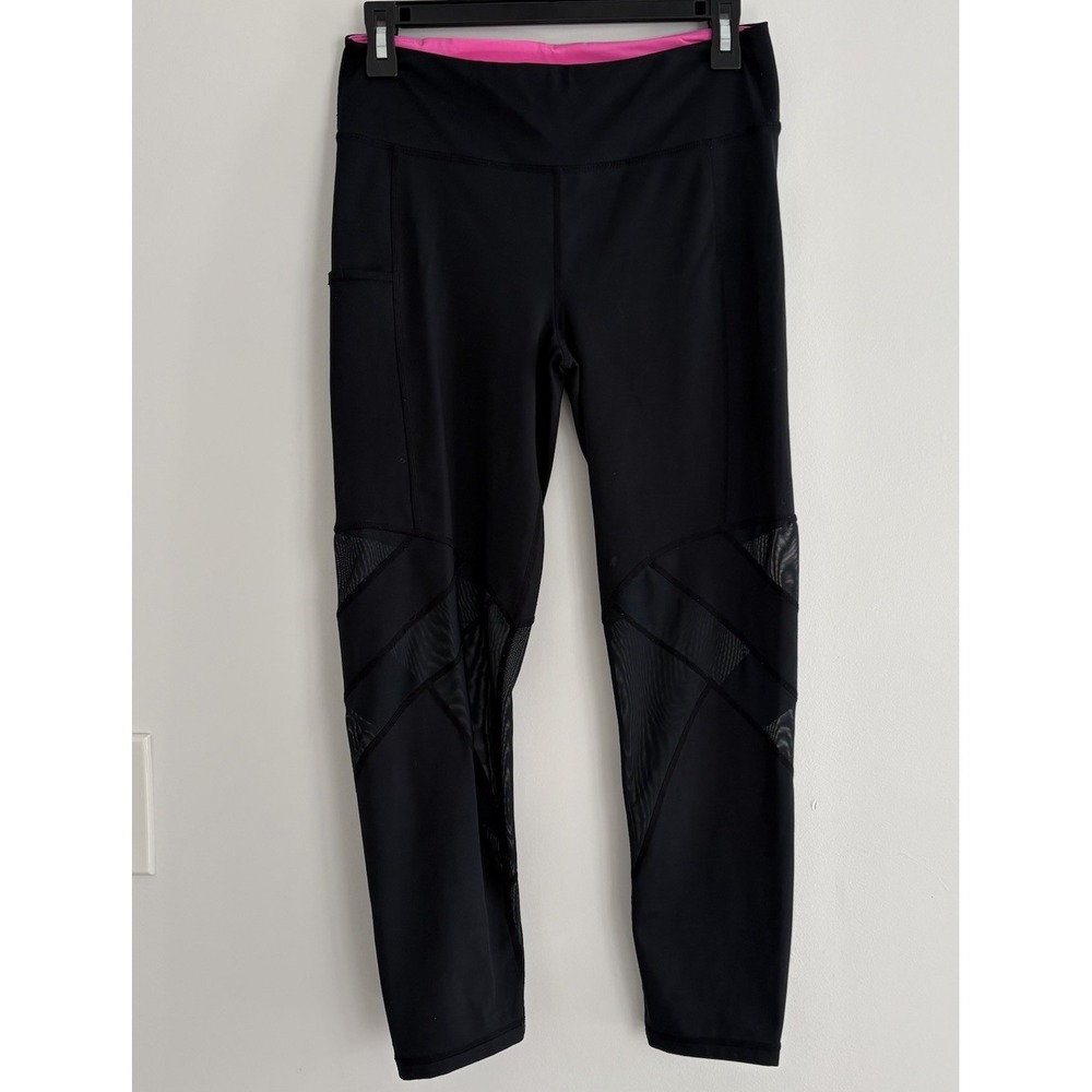 Lilly Pulitzer Women's Luxletic Weekender High Rise Legging Low Tide Black  Sz M